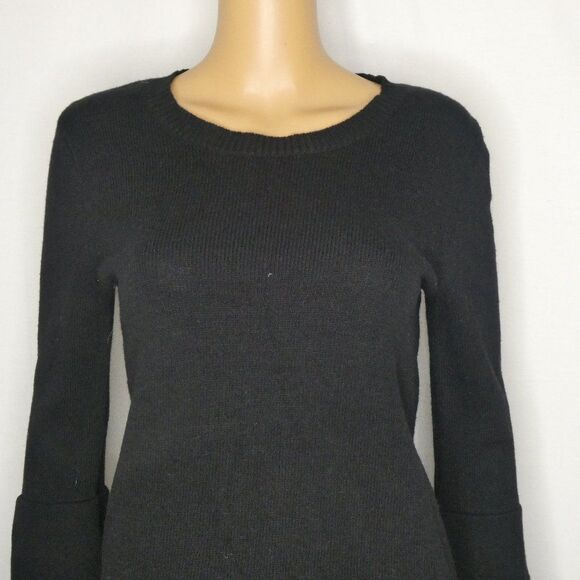 J Crew Mercantile Crew Neck Bell Sleeve Sweater XS - Picture 2 of 10